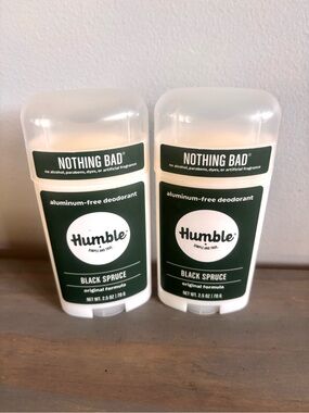 Humble Deodorant- Black Spruce Scent- 2.5 Oz- 2 Pack